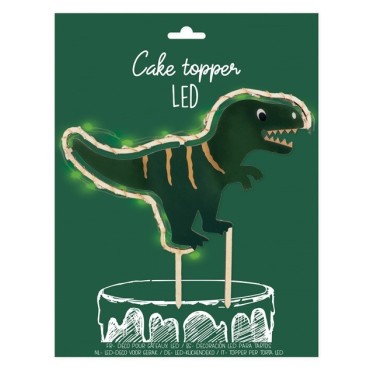 Tortentopper Dinosaurier T-Rex mit LED