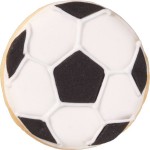 Birkmann Soccer Ball Cookie Cutter with Imprint, 6.5cm