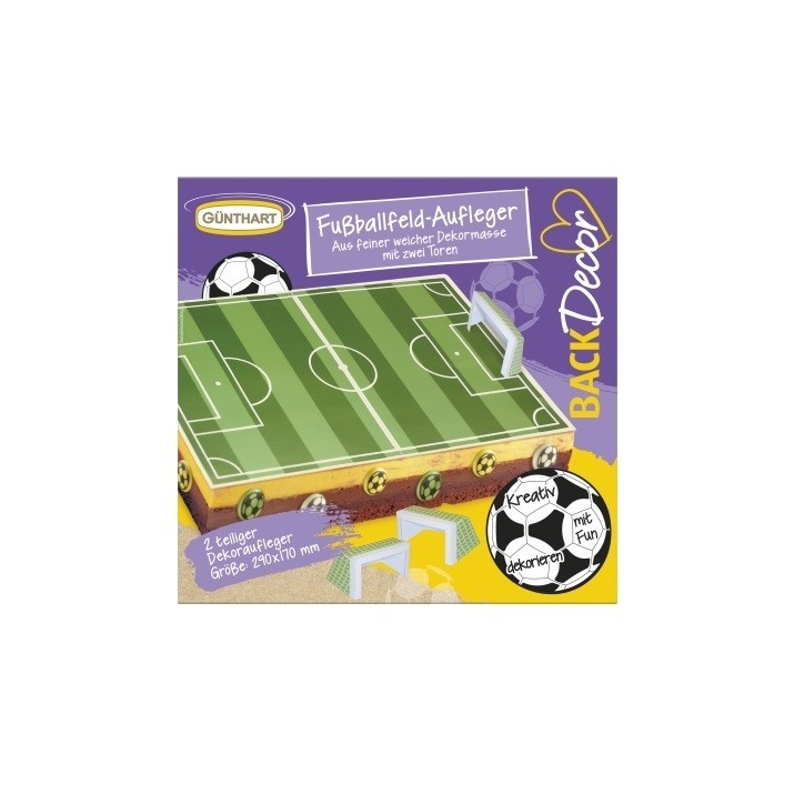 Fussball Tortentopper - Kuchendekoration Fussball - Fussballfeld Tortenaufleger Fussball Tortentopper - Kuchendekoration Fussball - Fussballfeld Tortenaufleger