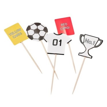 Cake Topper Soccer Set