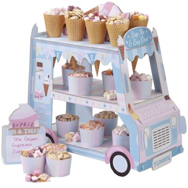 Ice Cream Stand - Street Stall Ice Cream Van by Talking Tables  🍦🚐