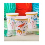 Talking Tables Party Dinosaur Cups, 8 pcs