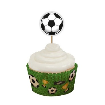 Cake Topper Soccer Set