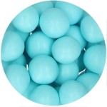 FunCakes 15mm Schokoladen Perlen - Pearl Blau, 130g