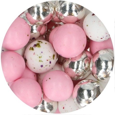 Girly Glam Choco Crispy Balls - Edible Pearls for Cake Decorating