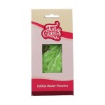 FunCakes Edible Wafer Green Leaves, 50 pcs
