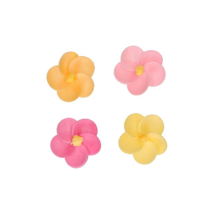 Esspapierblumen Kuchendekoration Primel - Edible Wafer Flowers Primrose