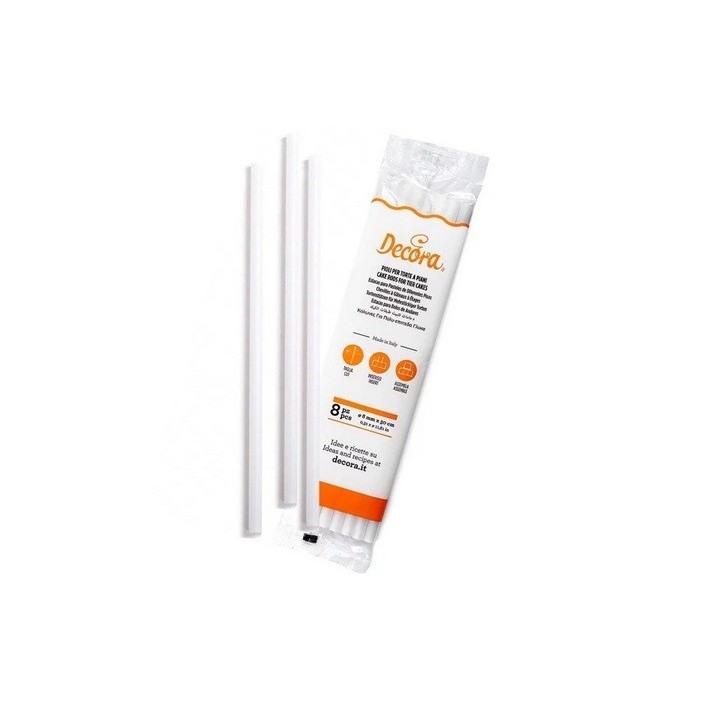 Decora 30 cm Cake Dowels, 8 pcs