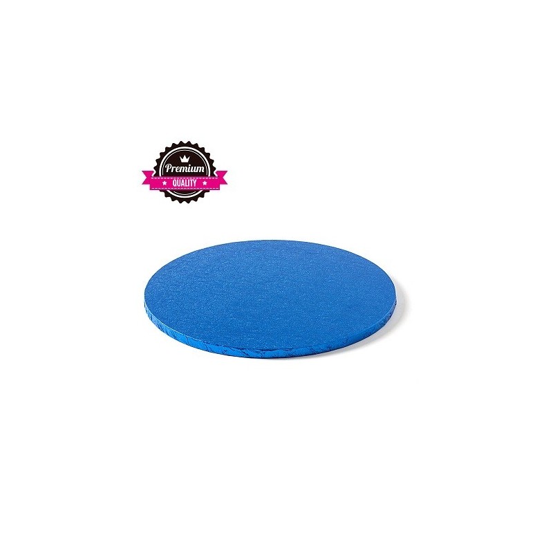 12mm Tortenplatte Rund BLAU, 30cm