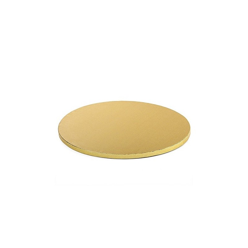 12mm Round Cake Board GOLD, 25cm