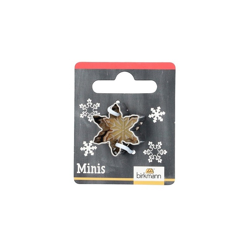 Birkmann Mini Snowflake Cookie Cutter, 22mm