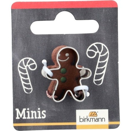 Mini Keksausstecher Gingerman - Linzerausstecher Lebkuchenmann