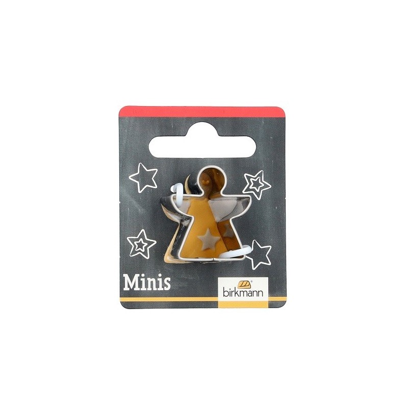 Birkmann Mini Angel Cookie Cutter, 27mm