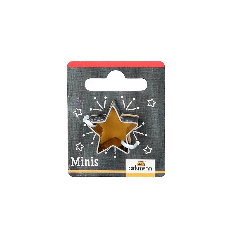 Birkmann Mini Star Cookie Cutter, 25mm