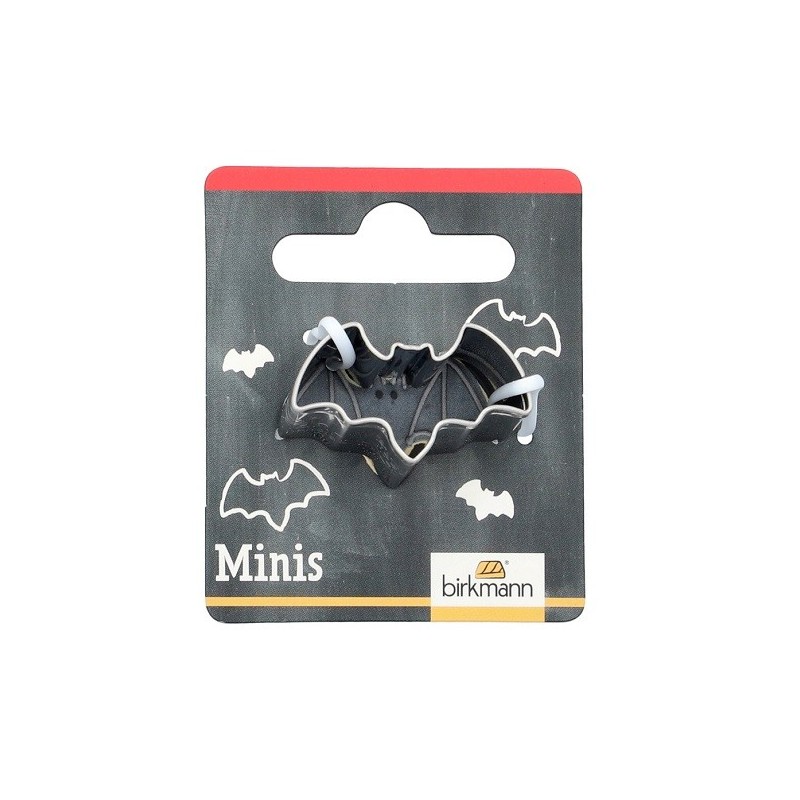Birkmann Mini Bat Cookie Cutter, 30mm