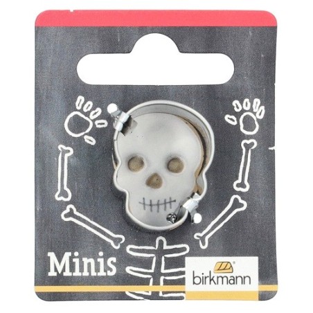 Mini Skull Cookie Cutter - Halloween Cookie Cutter