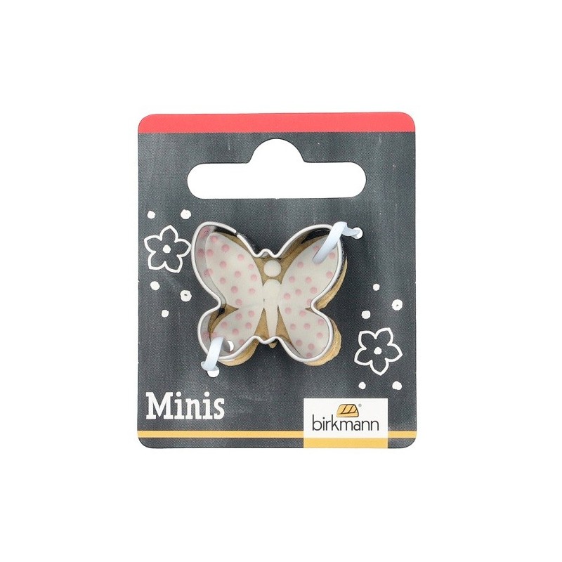 Birkmann Mini Butterfly Cookie Cutter, 26mm