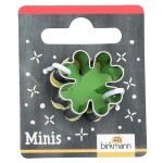 Birkmann Mini Clover Leaf Cookie Cutter, 25mm