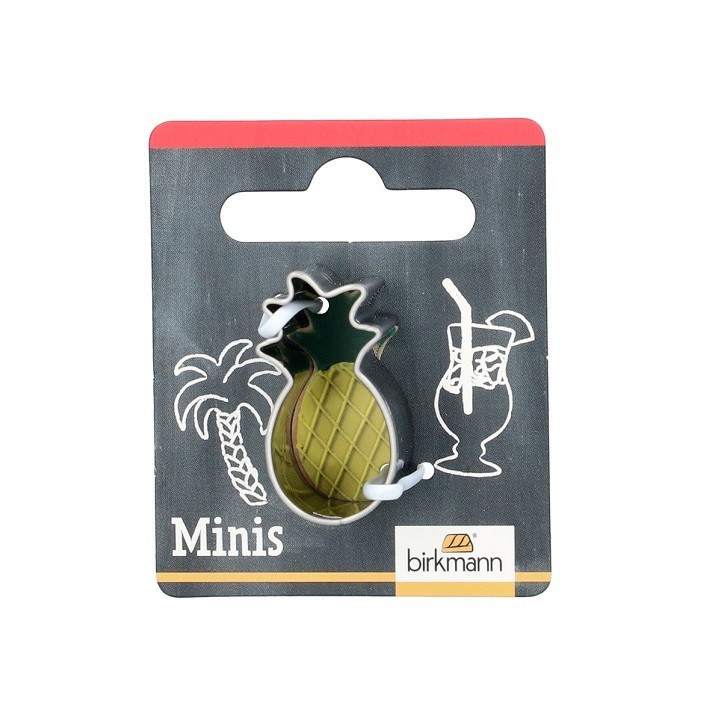 Pineapple Miniature Cookie Cutter 3cm Pineapple Miniature Cookie Cutter 3cm