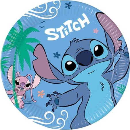 Stitch Plates  - Lilo & Stitch Partyware - Stitch & Angel Plates