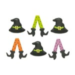 Decora Hexen Zuckerdekor, 6 Stück Decora Hexen Zuckerdekor, 6 Stück