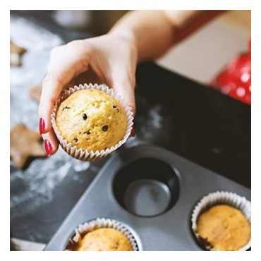 Muffin Backblech – Perfekte Muffins und Cupcakes, 12 Stück