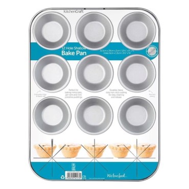 Muffin Tray – Perfect Muffins and Cupcakes, 12-Hole