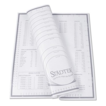 Städter Silicone Mat Maxi 60x40cm – Perfect for Baking and Modeling