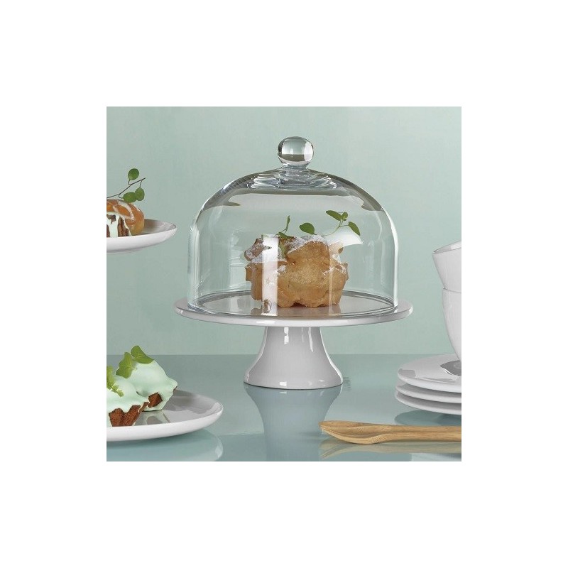 ASA Selection Grande Glass Dome with matt Handle 20x17cm