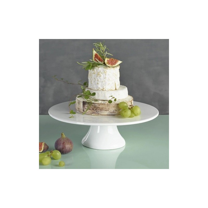 ASA Selection Grande Ceramic Cake Stand white, 29x9cm