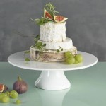 ASA Selection Grande Ceramic Cake Stand white, 29x9cm