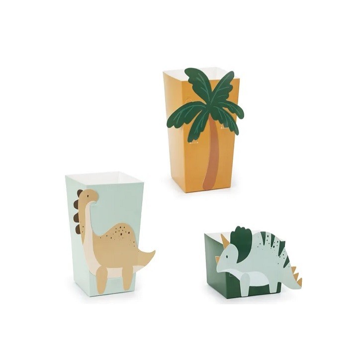 PartyDeco Dinosaur Snack Boxes PartyDeco Dinosaur Snack Boxes
