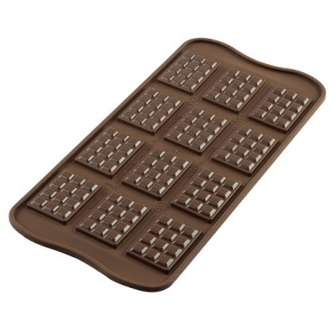 Silikomart Chocolate Mould Tablette – 3.8 x 2.8 x 0.4 cm 🍫✨