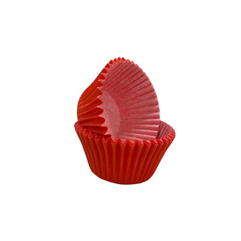 Bakeria Cupcake Liners Red, 100 pcs