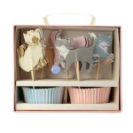 Meri Meri Cat Cupcake Kit 48-pcs