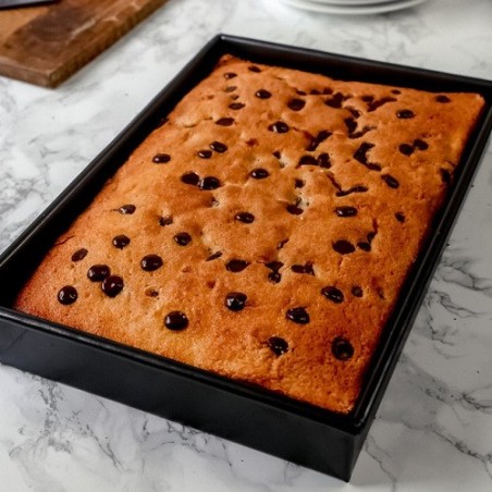 MasterClass Rectangle Cake Tin – Non-Stick Baking Tray 35x24x5cm