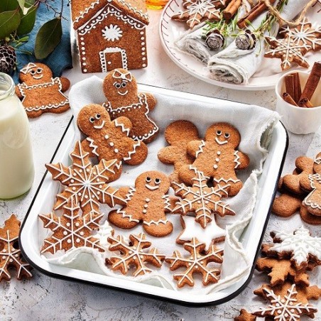 FunCakes Gingerbread Backmischung  Köstliche Lebkuchen für Weihnachten