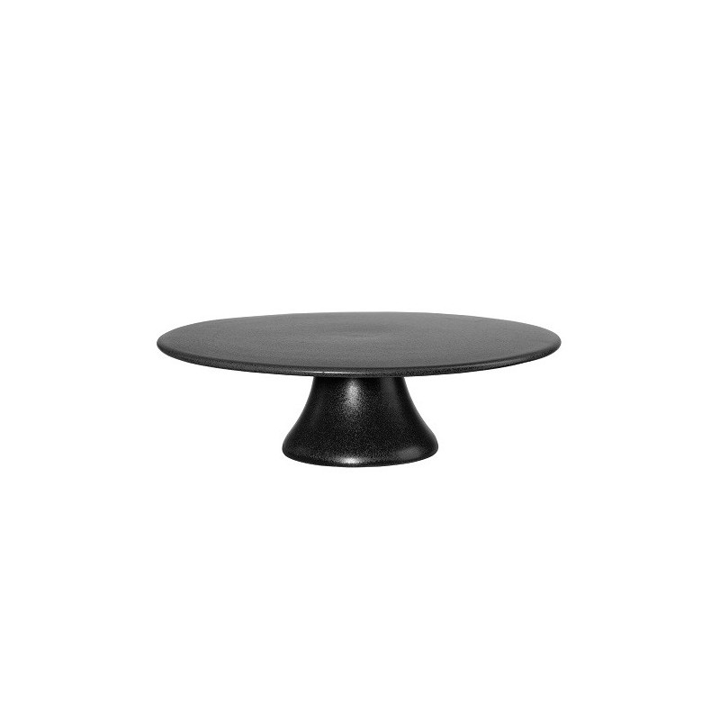 copy of ASA Selection Grande Nero Ceramic Cake Stand black iron, 35x10cm