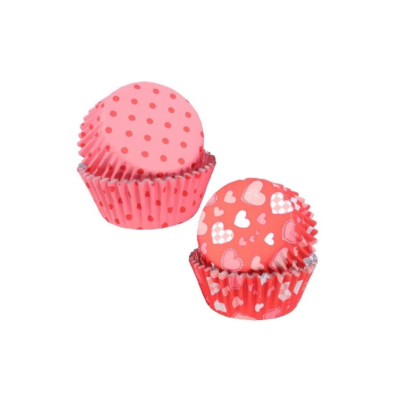 PME Valentines Cupcake Cases, 60 pcs