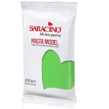 Saracino Modelling Sugar Paste Light Green - Pasta Model Saracino Verde Chiaro - Glutenfree