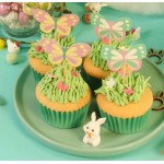 PME Cupcake Topper Butterflies Set, 24pcs