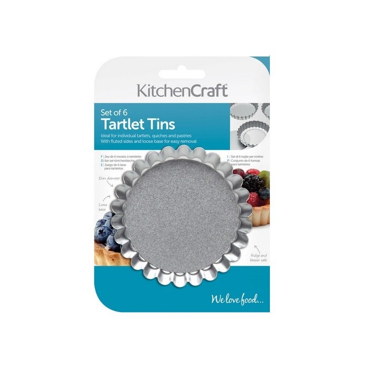 KitchenCraft Tarteformen Set KitchenCraft Tarteformen Set