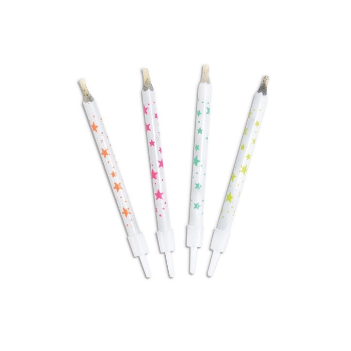 Magische Geburtstagskerzen 6cm - Trickkerzen für Torten Magische Geburtstagskerzen 6cm - Trickkerzen für Torten