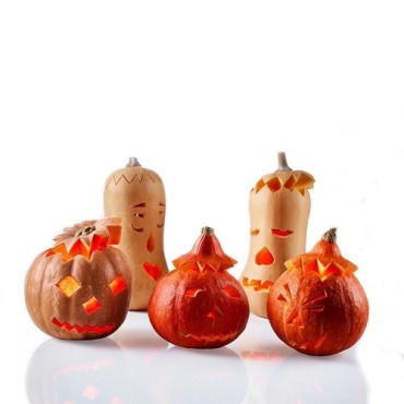 Westmark Kürbis Schnitz-Set - 4-teilig aus Edelstahl für Halloween 🎃