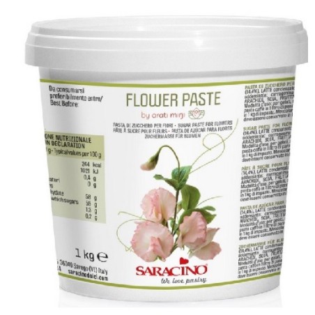 Saracino Blütenpaste - Flower Paste by ARATI MIRJI - für Zuckerblumen