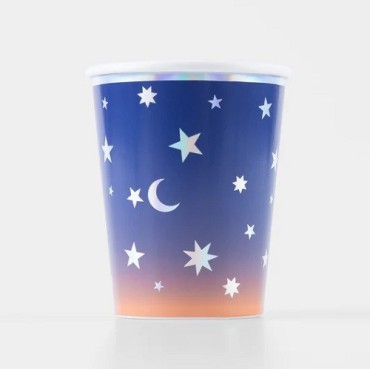 Meri Meri Making Magic Star Paper Cups - 8 Pack for Magical Parties