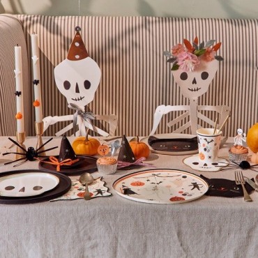 Meri Meri Giant Jointed Skeletons - Hanging Halloween Decorations