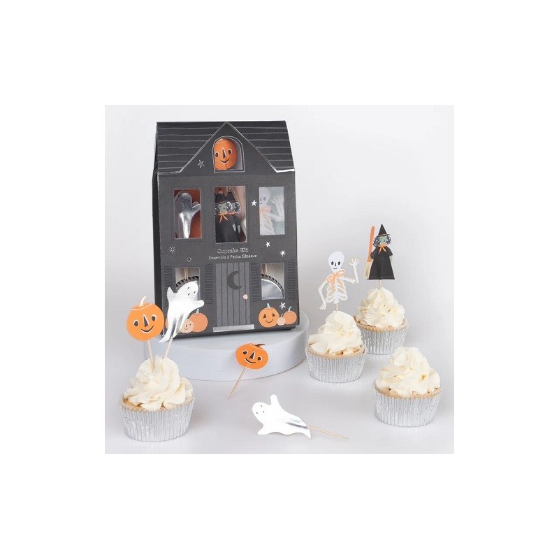 Meri Meri It's Halloween Cupcake Kit, 48 pcs