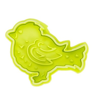 Städter Embossing Cookie Cutter Bird 6cm - Detailed Cookies with Ejector