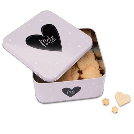 Städter Cookie Tin "Made with Love" - Stylish Storage for Your Treats